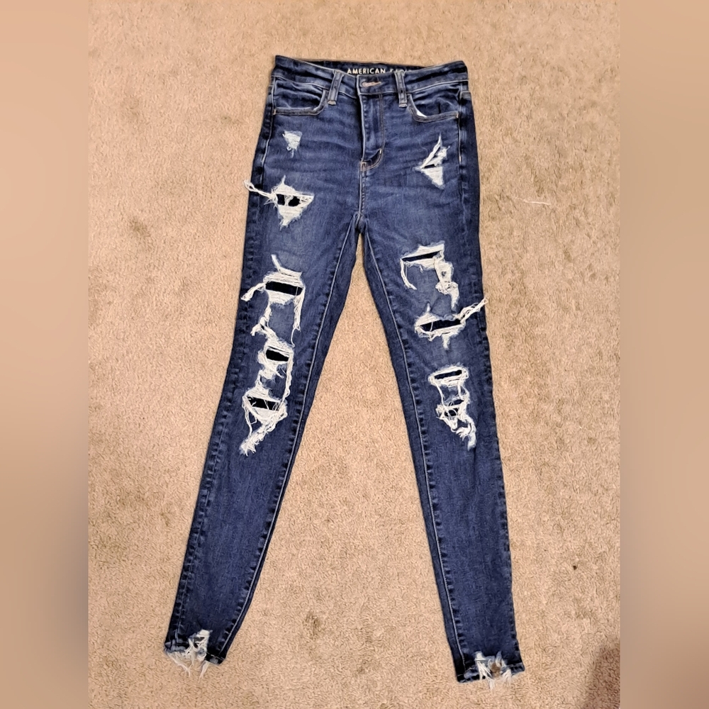 American Eagle next level stretch skinny jeans